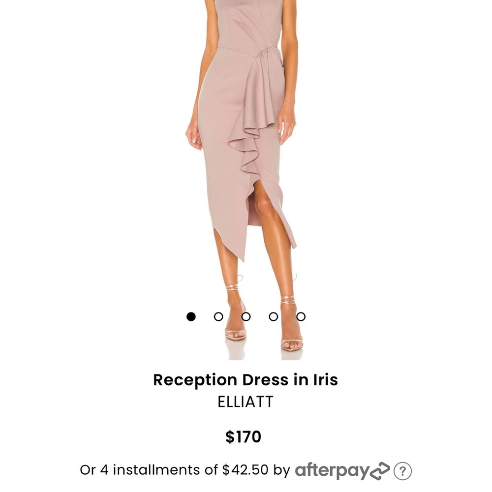 Elliatt Reception Dress from Revolve